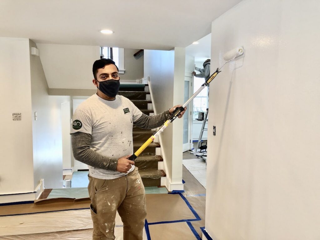 Nolan Painting Company- Havertown, PA indoor painting walls
