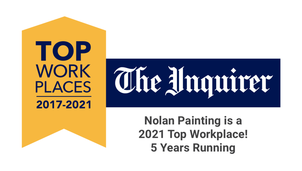 Nolan Painting Awarded Top Workplace 2021 Winner for the 5th Year