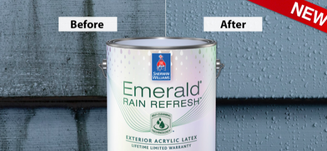 emerald rain exterior coat