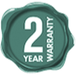 2 Year Warranty