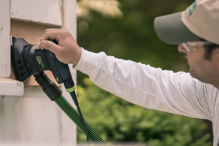 Dustless Sander for Exterior Painting Services near me