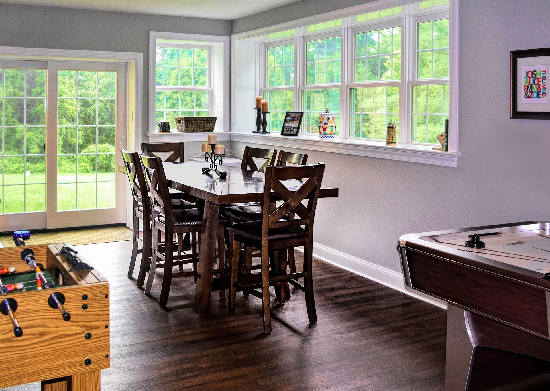Interior home painters near me-dining area