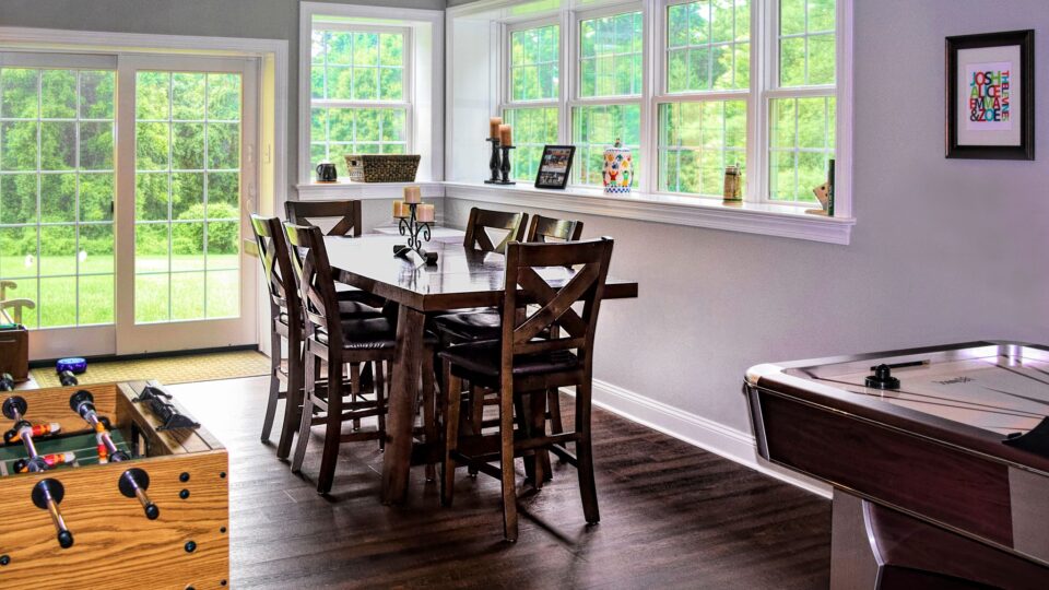 Interior home painters near me-dining area