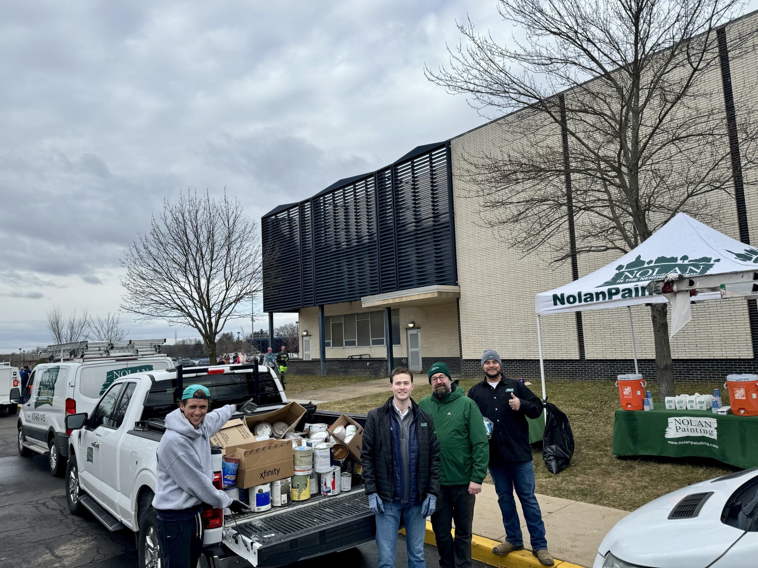 Nolan Painting donating paints for Habitat for Humanity in Greater Philadelphia