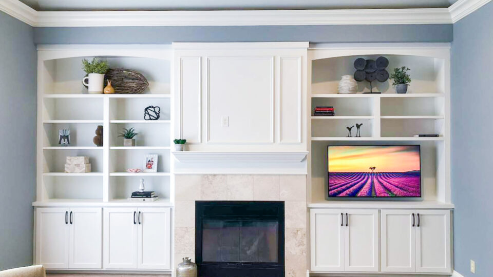 Nolan Paintings Carpentry Team Built Custom Built-ins