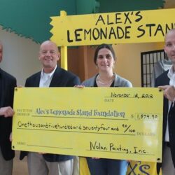 Nolan Painting and Residents of the Main Line Support Alex’s Lemonade Stand
