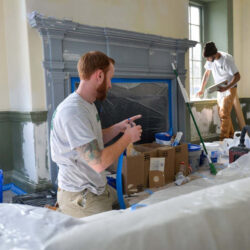Update on the Historic Duportail House Restoration Project featuring Nolan Painting